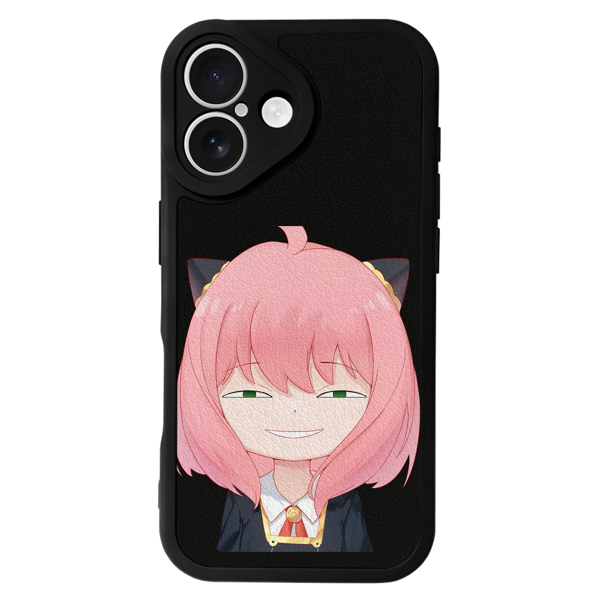 （画像用） SPY×FAMILY间谍家家酒 【iPhone 16シリーズ対応】シリコンスマホケース（レザー調） 材質：シリコン